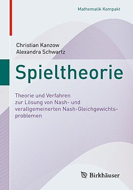 E-Book (pdf) Spieltheorie von Christian Kanzow, Alexandra Schwartz