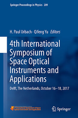 Fester Einband 4th International Symposium of Space Optical Instruments and Applications von 