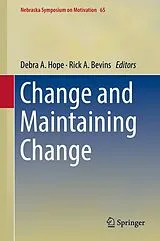 Fester Einband Change and Maintaining Change von 