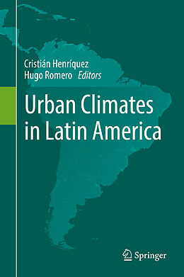 Livre Relié Urban Climates in Latin America de 