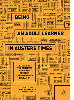 Livre Relié Being an Adult Learner in Austere Times de 