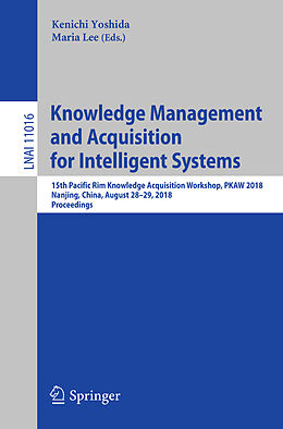 Kartonierter Einband Knowledge Management and Acquisition for Intelligent Systems von 