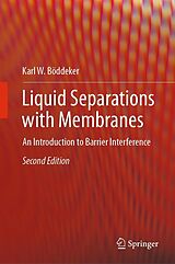 eBook (pdf) Liquid Separations with Membranes de Karl W. Böddeker