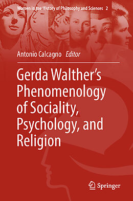 Livre Relié Gerda Walther s Phenomenology of Sociality, Psychology, and Religion de 