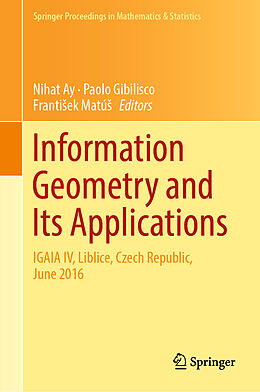 Livre Relié Information Geometry and Its Applications de 