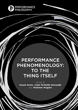 Livre Relié Performance Phenomenology de 