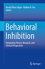 eBook (pdf) Behavioral Inhibition de 