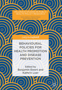 Livre Relié Behavioural Policies for Health Promotion and Disease Prevention de 