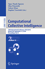 Couverture cartonnée Computational Collective Intelligence de 