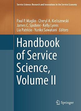 Livre Relié Handbook of Service Science, Volume II de 