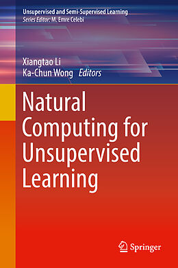 Livre Relié Natural Computing for Unsupervised Learning de 