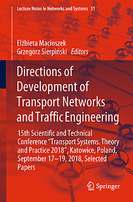 eBook (pdf) Directions of Development of Transport Networks and Traffic Engineering de 