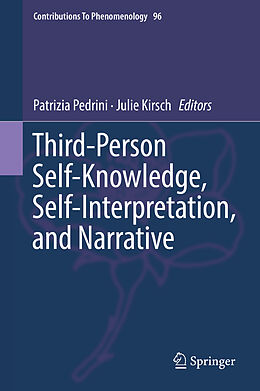 Livre Relié Third-Person Self-Knowledge, Self-Interpretation, and Narrative de 