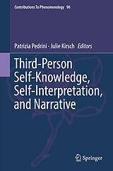 eBook (pdf) Third-Person Self-Knowledge, Self-Interpretation, and Narrative de 