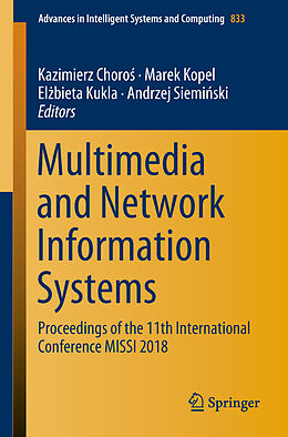 Kartonierter Einband Multimedia and Network Information Systems von 