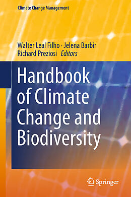 Livre Relié Handbook of Climate Change and Biodiversity de 