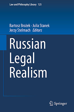 Livre Relié Russian Legal Realism de 
