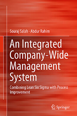 Livre Relié An Integrated Company-Wide Management System de Abdur Rahim, Souraj Salah