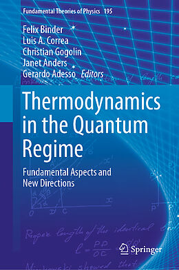Livre Relié Thermodynamics in the Quantum Regime de 