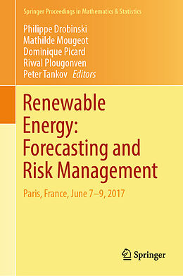 Fester Einband Renewable Energy: Forecasting and Risk Management von 