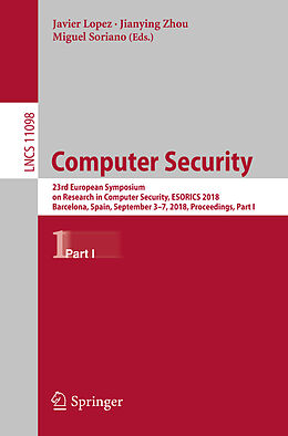 Kartonierter Einband Computer Security von 
