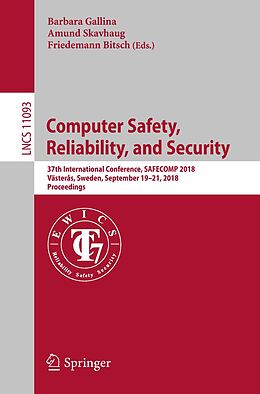 E-Book (pdf) Computer Safety, Reliability, and Security von 