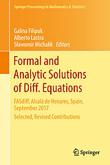 eBook (pdf) Formal and Analytic Solutions of Diff. Equations de 