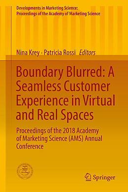 Fester Einband Boundary Blurred: A Seamless Customer Experience in Virtual and Real Spaces von 