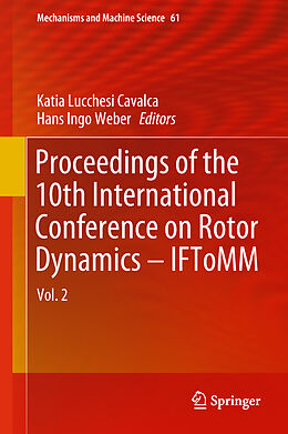 Fester Einband Proceedings of the 10th International Conference on Rotor Dynamics   IFToMM von 