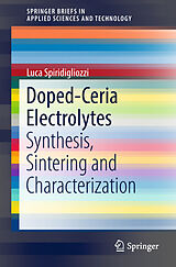 Couverture cartonnée Doped-Ceria Electrolytes de Luca Spiridigliozzi