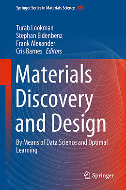 Livre Relié Materials Discovery and Design de 