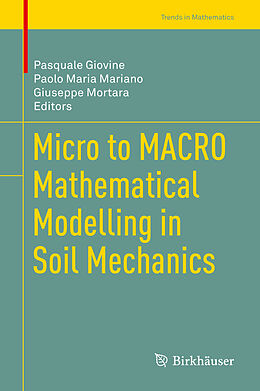 Fester Einband Micro to MACRO Mathematical Modelling in Soil Mechanics von 