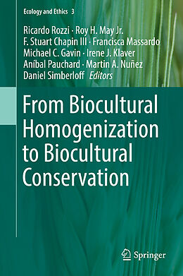 Livre Relié From Biocultural Homogenization to Biocultural Conservation de 