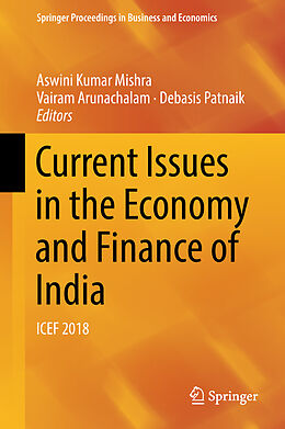 Fester Einband Current Issues in the Economy and Finance of India von 