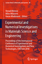 E-Book (pdf) Experimental and Numerical Investigations in Materials Science and Engineering von 