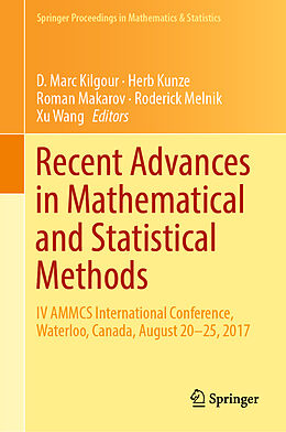 Fester Einband Recent Advances in Mathematical and Statistical Methods von 