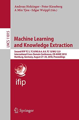 E-Book (pdf) Machine Learning and Knowledge Extraction von 
