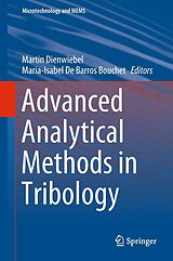 eBook (pdf) Advanced Analytical Methods in Tribology de 