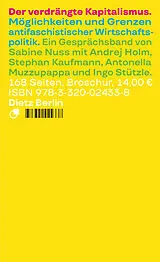 Kartonierter Einband Der verdrängte Kapitalismus von Andrej Holm, Stephan Kaufmann, Antonella u a Muzzupappa