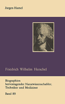 Kartonierter Einband Friedrich Wilhelm Herschel von Jürgen Hamel