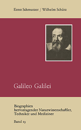 Kartonierter Einband Galileo Galilei von Ernst Schmutzer