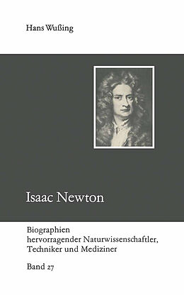 Kartonierter Einband Isaac Newton von Hans Wußing