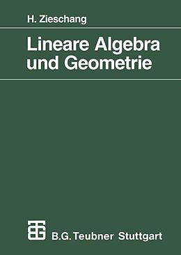 E-Book (pdf) Lineare Algebra und Geometrie von Heiner Zieschang