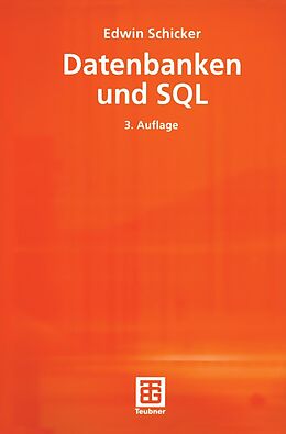E-Book (pdf) Datenbanken und SQL von Edwin Schicker
