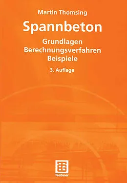 E-Book (pdf) Spannbeton von Martin Thomsing