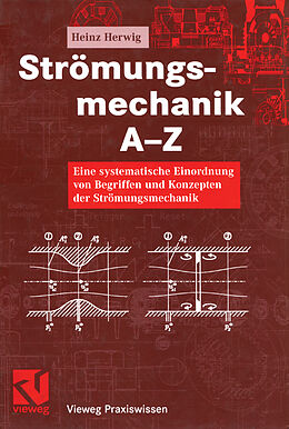 Kartonierter Einband Strömungsmechanik A-Z von Heinz Herwig