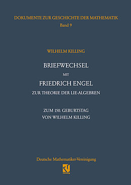 Kartonierter Einband Briefwechsel mit Friedrich Engel zur Theorie der Lie-Algebren von 