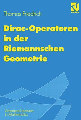 E-Book (pdf) Dirac-Operatoren in der Riemannschen Geometrie von Thomas Friedrich