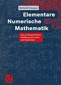 E-Book (pdf) Elementare Numerische Mathematik von Berthold Schuppar