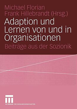 E-Book (pdf) Adaption und Lernen von und in Organisationen von 
